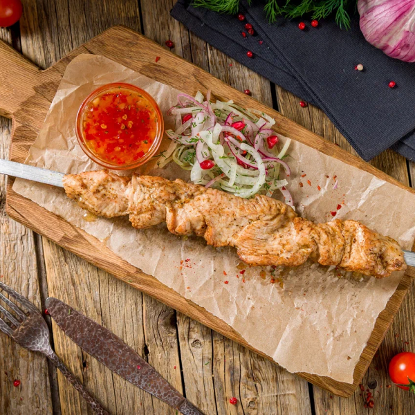 Шашлык из филе курицы