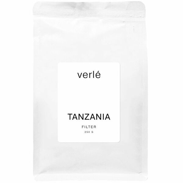 Кофе Verle Танзания натуральный жареный в зёрнах, 250г