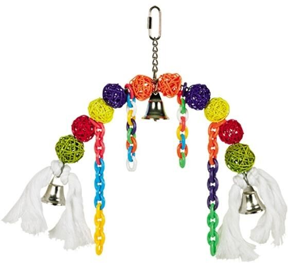 Игрушка для птиц подвеска коромысло 22 см