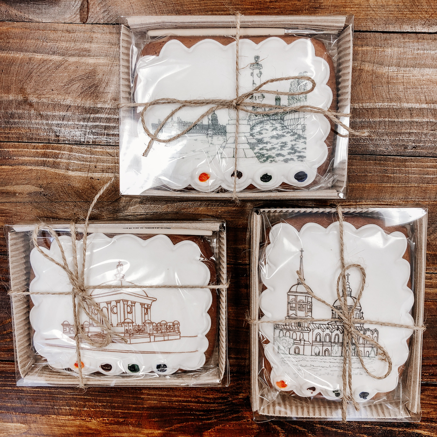 

Пряник ПРЯНИЧНАЯ МАСТЕРСКАЯ раскраска дизайн в ассортименте 130 г