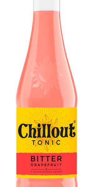 Тоник газированный Chillout Bitter Grapefruit 0.9л