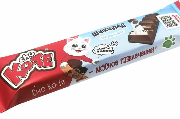 Шоколад CHO KO-TE молочный с молочной начинкой 42г