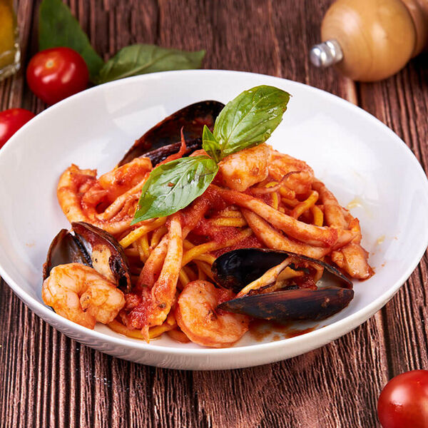 Паста С морепродуктами