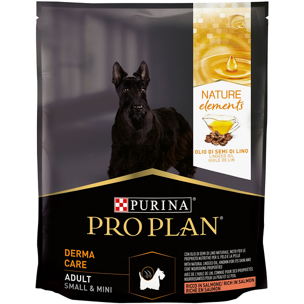 Корм сухой для взрослых собак PURINA PRO PLAN Nature Elements с лососем, для мелких и карликовых пород