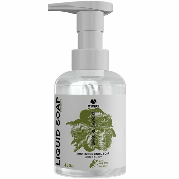 Мыло Mychoi питательное жидкое для рук с оливой, 450мл