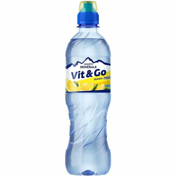 Вода Societe Minerale лимонная негазированная 0.5л