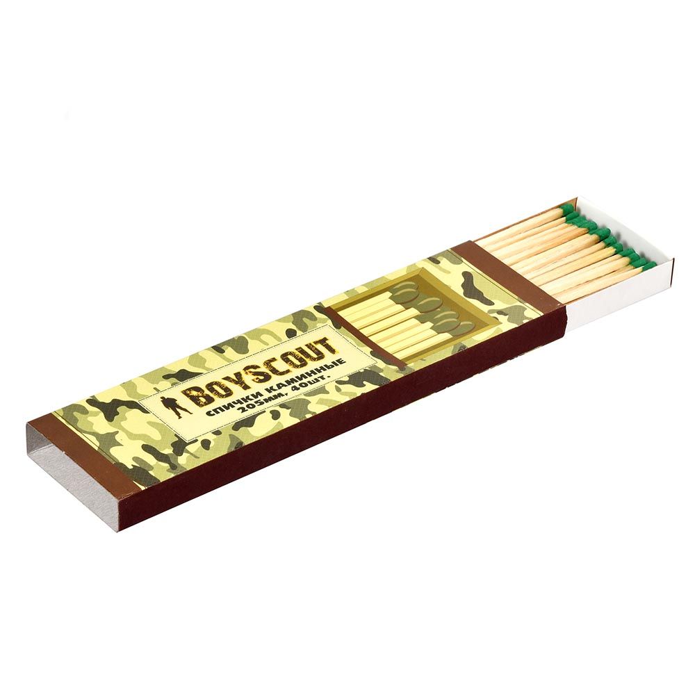 

Спички BoyScout Каминные 20.5 см 40 шт.