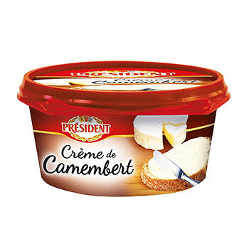 Сыр плавленый President Creme de Camembert с белой плесенью 50%