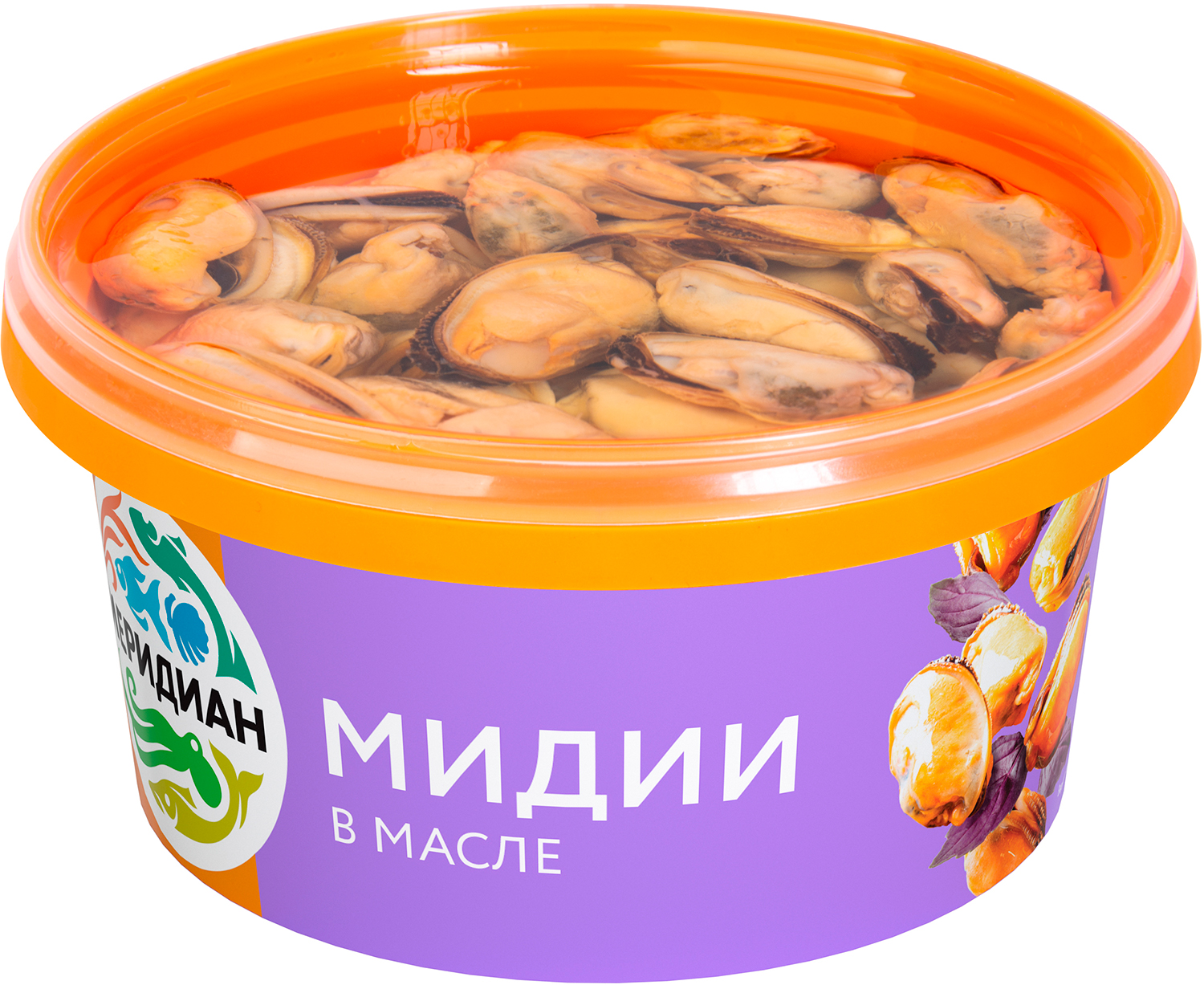

Мидии Меридиан в масле 430 г