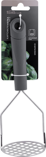 Картофелемялка Homeclub Ordinario, нержавеющая сталь, пластик, в ассортименте