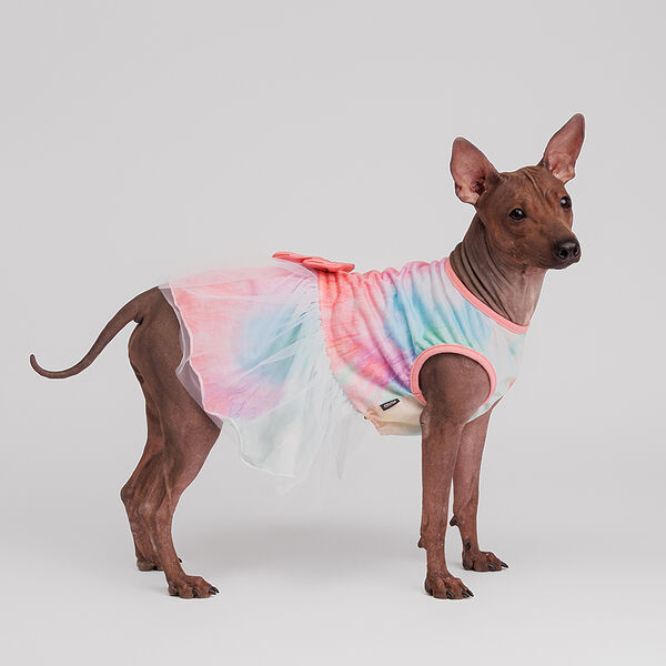 Платье для собак Хиппи яркие краски, XL