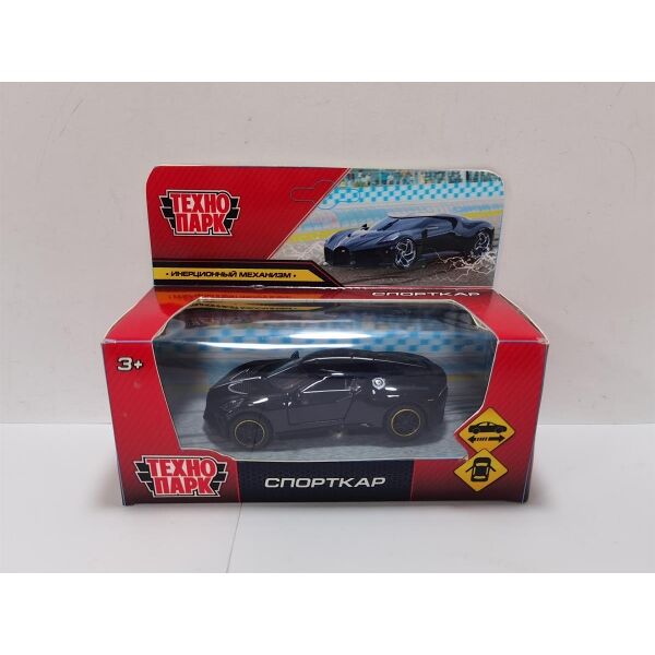 Машина металл Спорткар 10,5 см инерция кор Технопарк