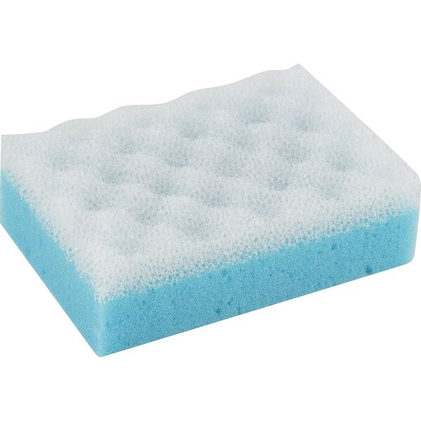 Губка для тела РЫЖИЙ КОТ поролон+массаж, 13х9 см