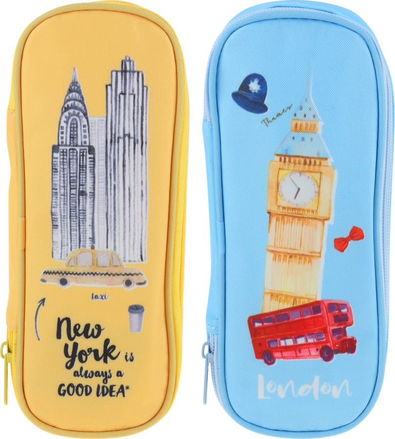 

Пенал ЛЕНТА KIDS Craft овальный 22x8x4см