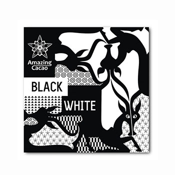 

Шоколад горький Amazing cacao Конго 98% какао с начинкой из белого шоколада 60г Россия