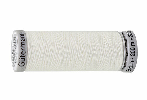709824 Нить Sulky Bobbin нижняя для машинной вышивки, 200м, 100% п/э Gutermann(1001)