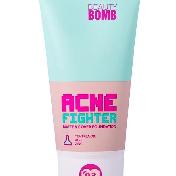 Тональный крем Beauty bomb Acne Fighter тон 02 25 мл