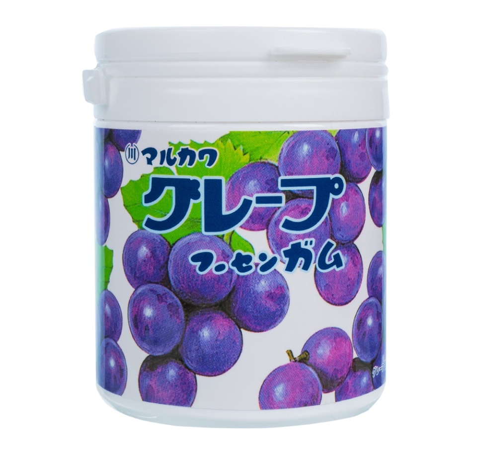 

Жевательная резинка Marukawa Grape Bottle Gum 130 г