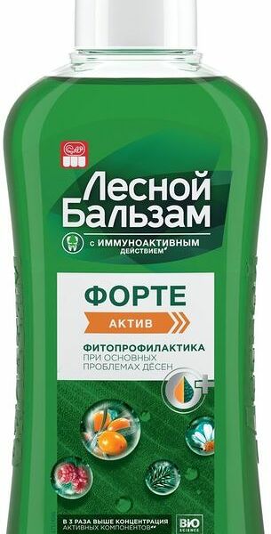 Ополаскиватель для полости рта Лесной Бальзам Форте 400мл