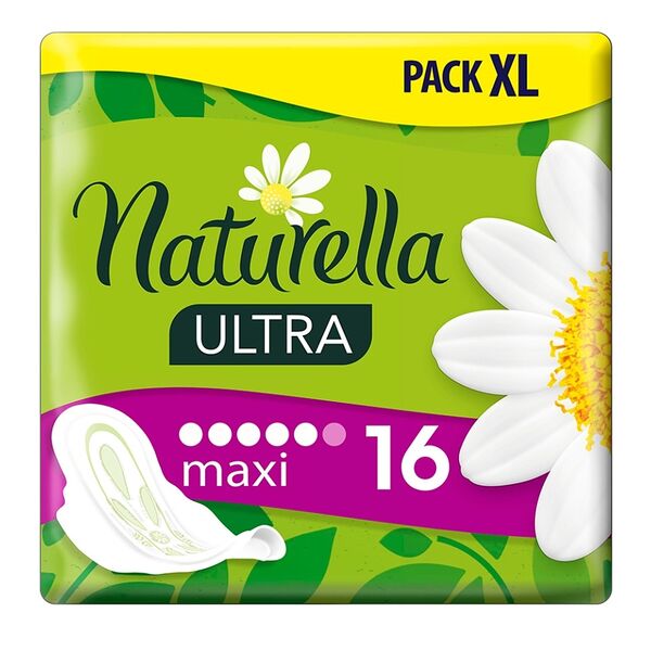 Naturella Прокладки Camomile Ultra Maxi с крылышками 16 шт