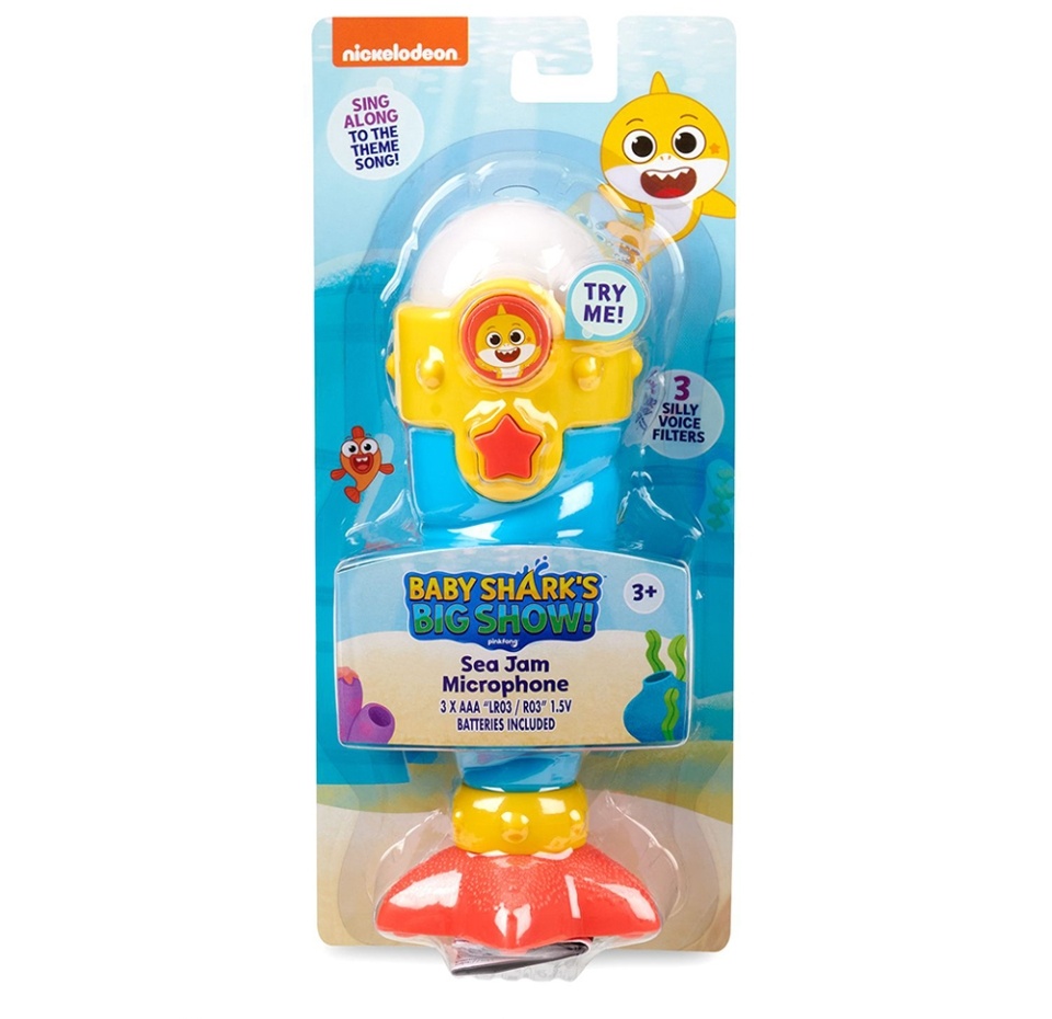 

Микрофон Baby Shark «Рожок» 3+, WowWee