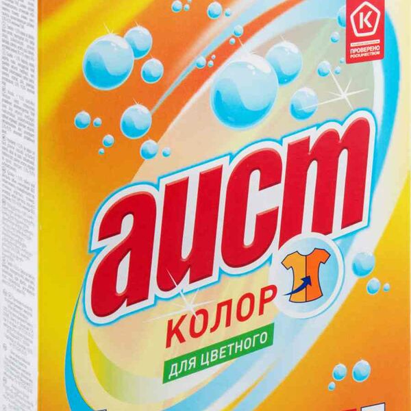 Стиральный порошок Аист Колор для цветного белья