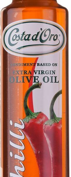 Масло оливковое Costa d'Oro Extra Virgin нерафинированное с ароматом Чили