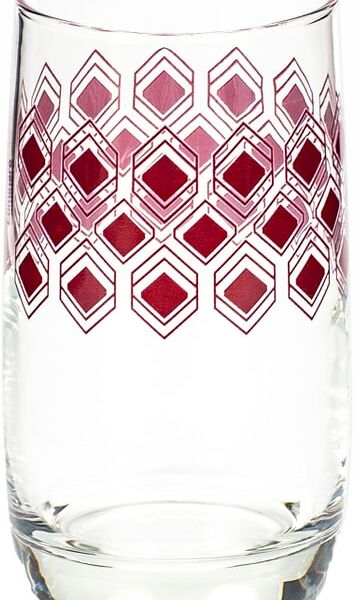 Набор стаканов Luminarc Ромб лилак высокие 330мл*6шт