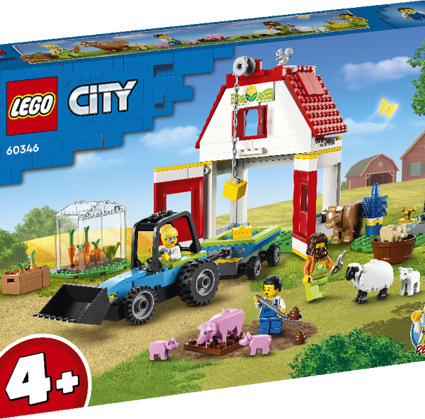 Констуктор Ферма и амбар с животными  60346