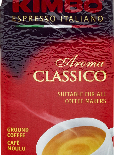 Кофе молотый KIMBO Aroma Classico натуральный жареный