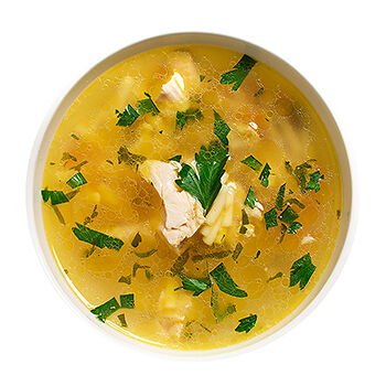 Лапша куриная, Уже Готово