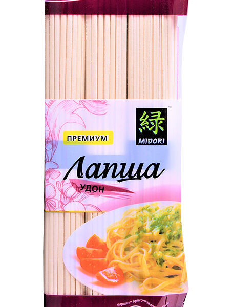 Лапша Midori Премиум Удон пшеничная