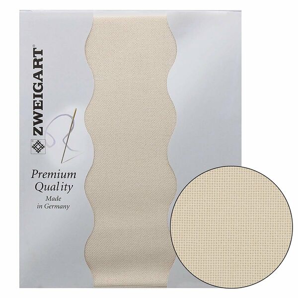 Канва в упаковке 3835/264 Lugana 25ct (52% хлопок, 48% виск.) 50х70 см