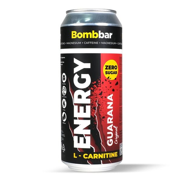 Напиток Bombbar L-carnitine Зеленый чай (без сахара) 500 мл, Россия