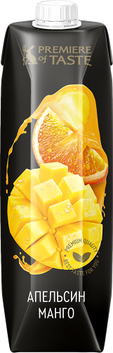Нектар Premiere Of Taste апельсин, манго 950 мл