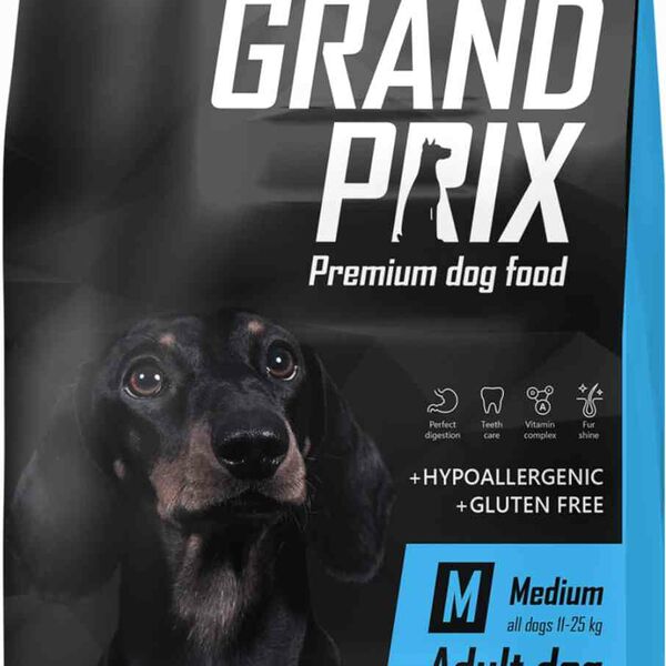 Корм для собак средних пород Grand Prix Adult Medium