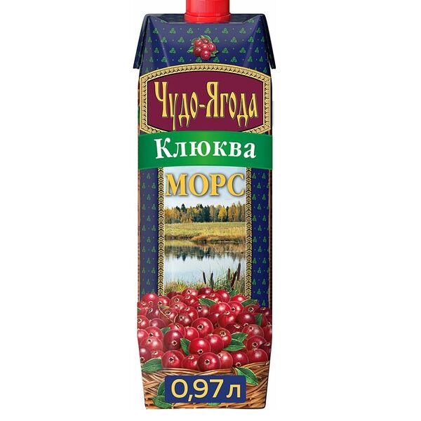 Морс клюквенный Чудо-Ягода