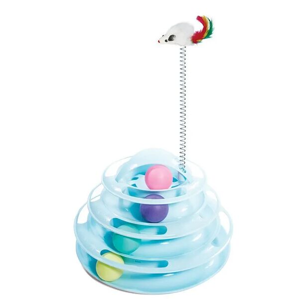 Игрушка Triol SMART TOYS Пирамида для кошек 25*15/36 см