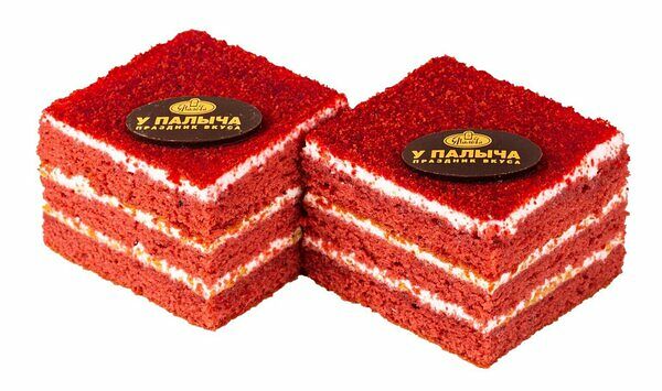 Пирожные-дуэт у Палыча Красный бархат