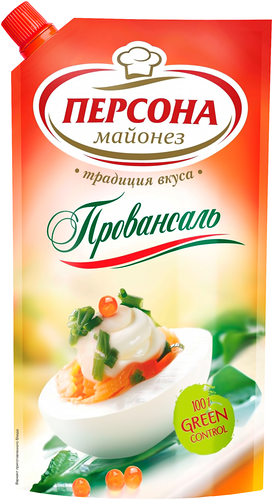 Майонез ПЕРСОНА Провансаль 50%, 370мл
