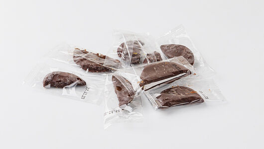 Дольки апельсина в шоколаде, Вес