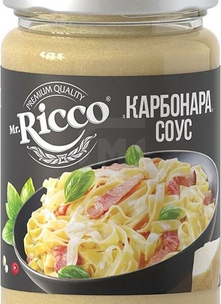 Соус Mr. Ricco Карбонара