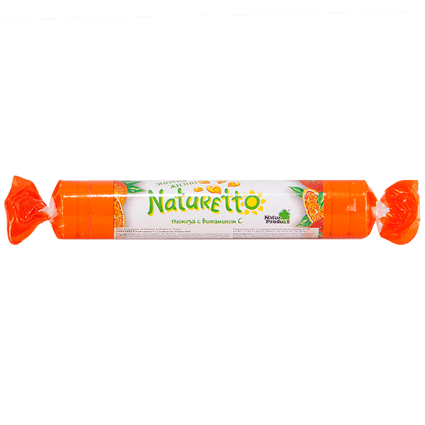 Naturetto Апельсин таблетки жевательные с витамином С 39 г 17 шт