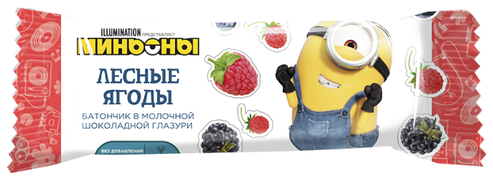 

Конфета-Батончик МОК-производство Лесные ягоды, 30г