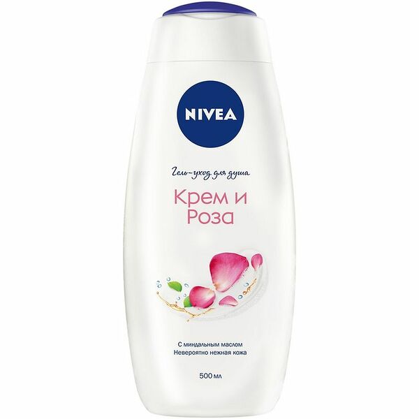 Гель для душа NIVEA Крем и роза
