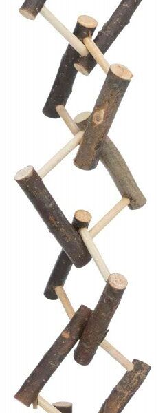 TRIXIE Лестница для попугев, деревянная, 12 ступенек, 50см