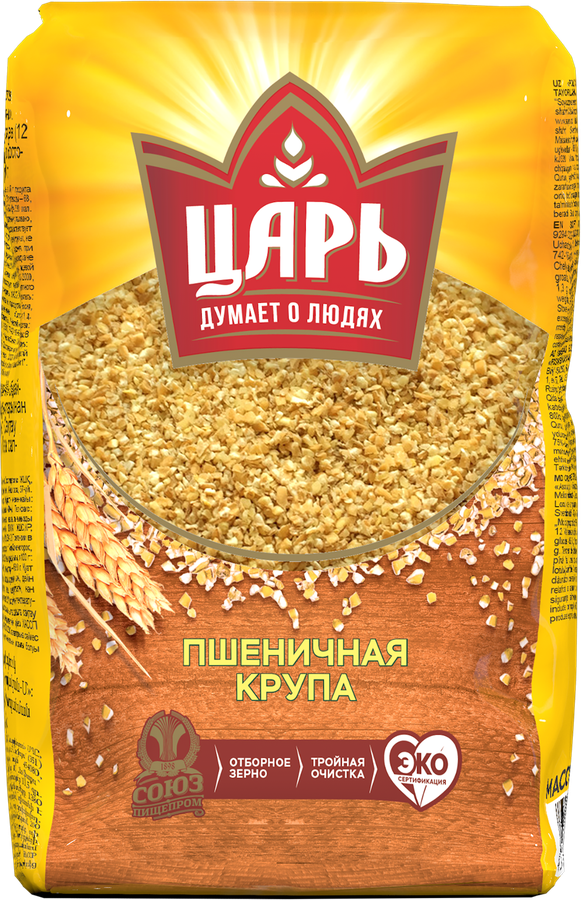 

Крупа пшеничная Царь Полтавская-М