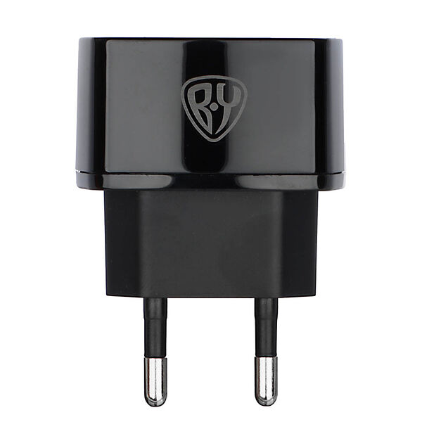 By сетевое зарядное устройство экстрим, быстрая зарядка qc3.0, 1xusb, 3.4а, 12в, черный
