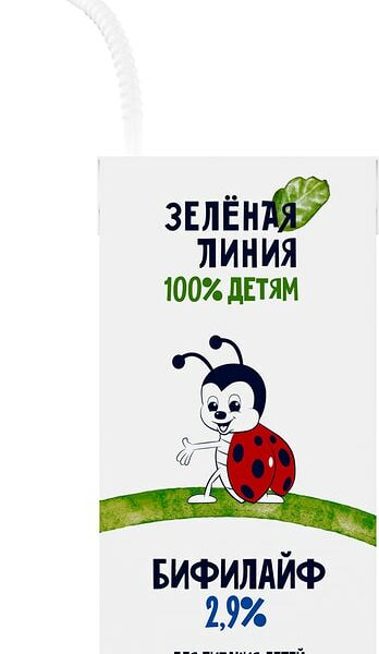 Бифилайф детский Зеленая линия 2.9% 210г