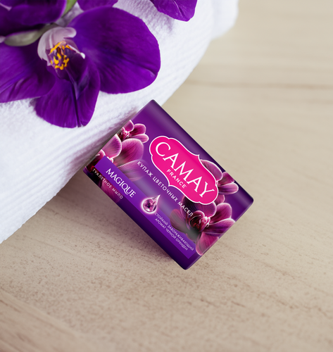 

Туалетное мыло Camay Magique с ароматом черной орхидеи 85 г